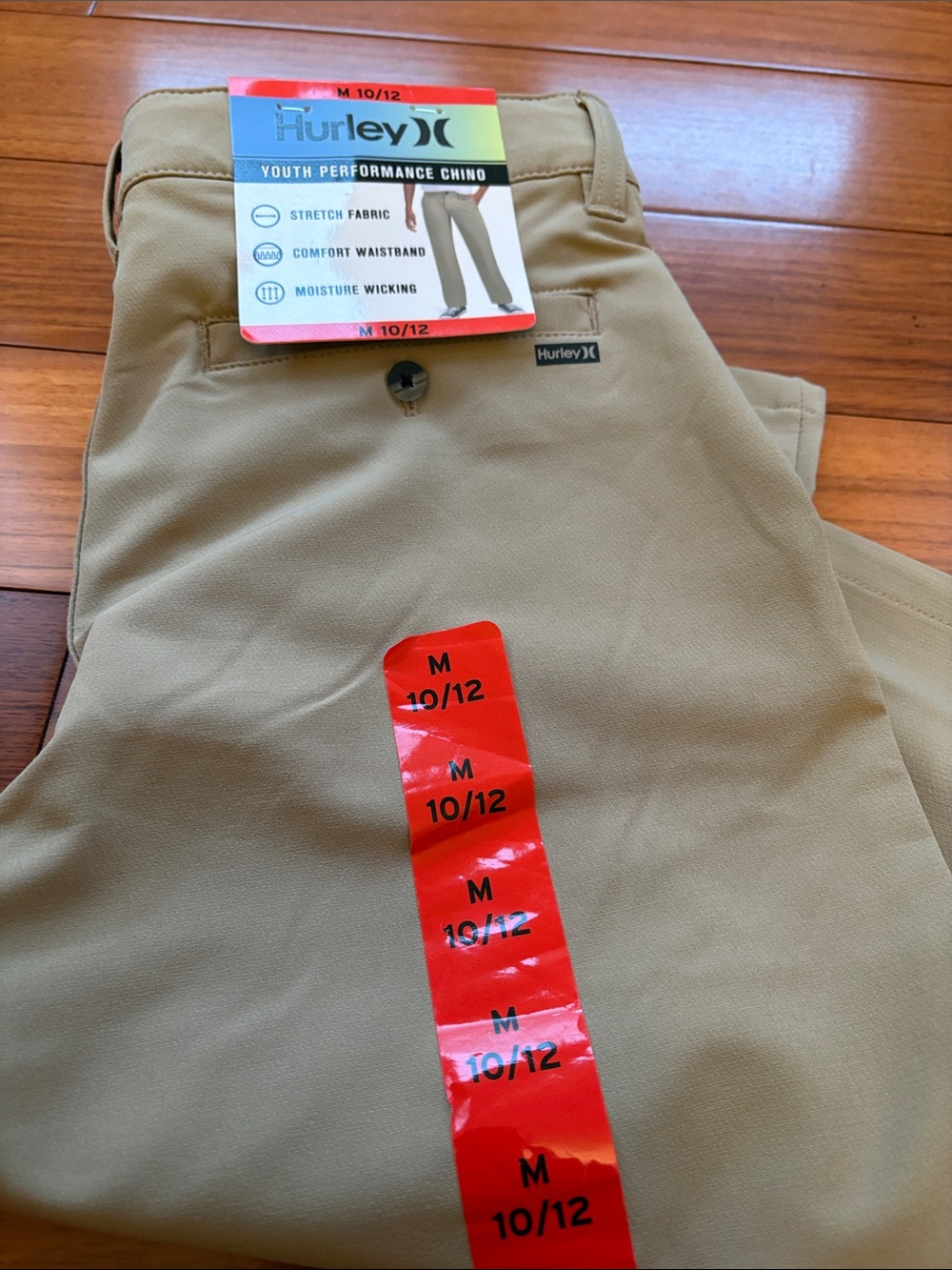 Hurley Youth Performance Chino Pants - Khaki
